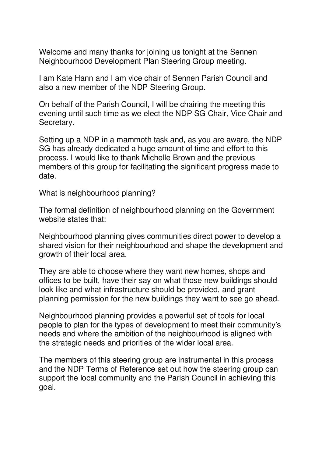 NDP Welcome notes January 2023