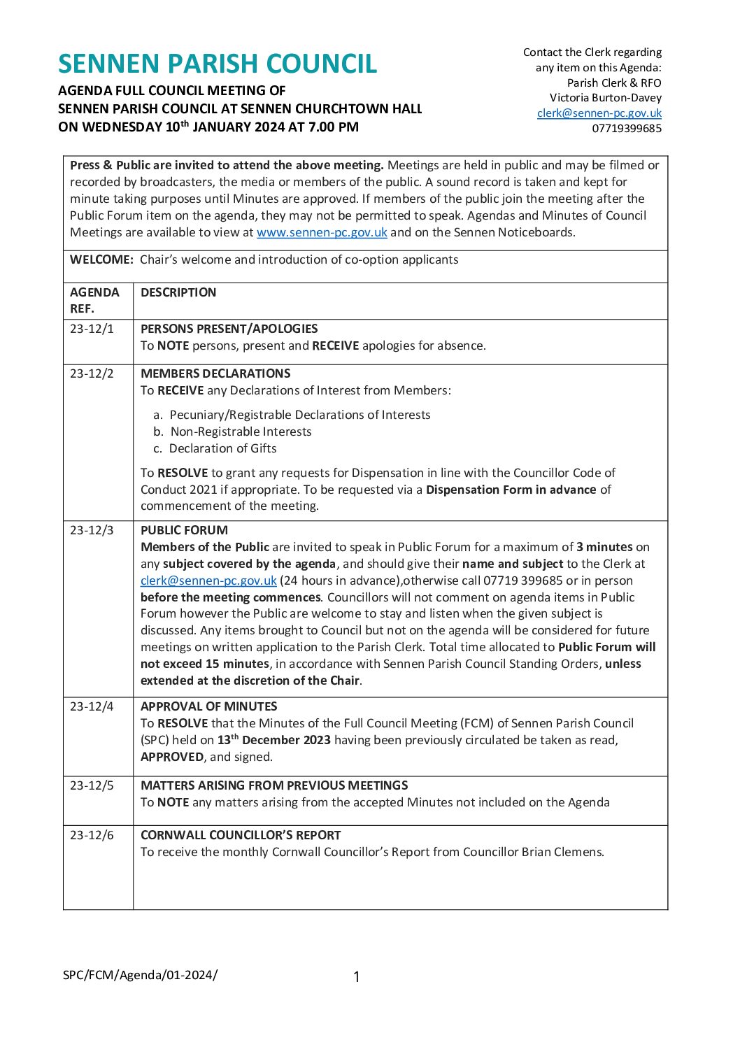 SPC FCM Agenda 01-2024