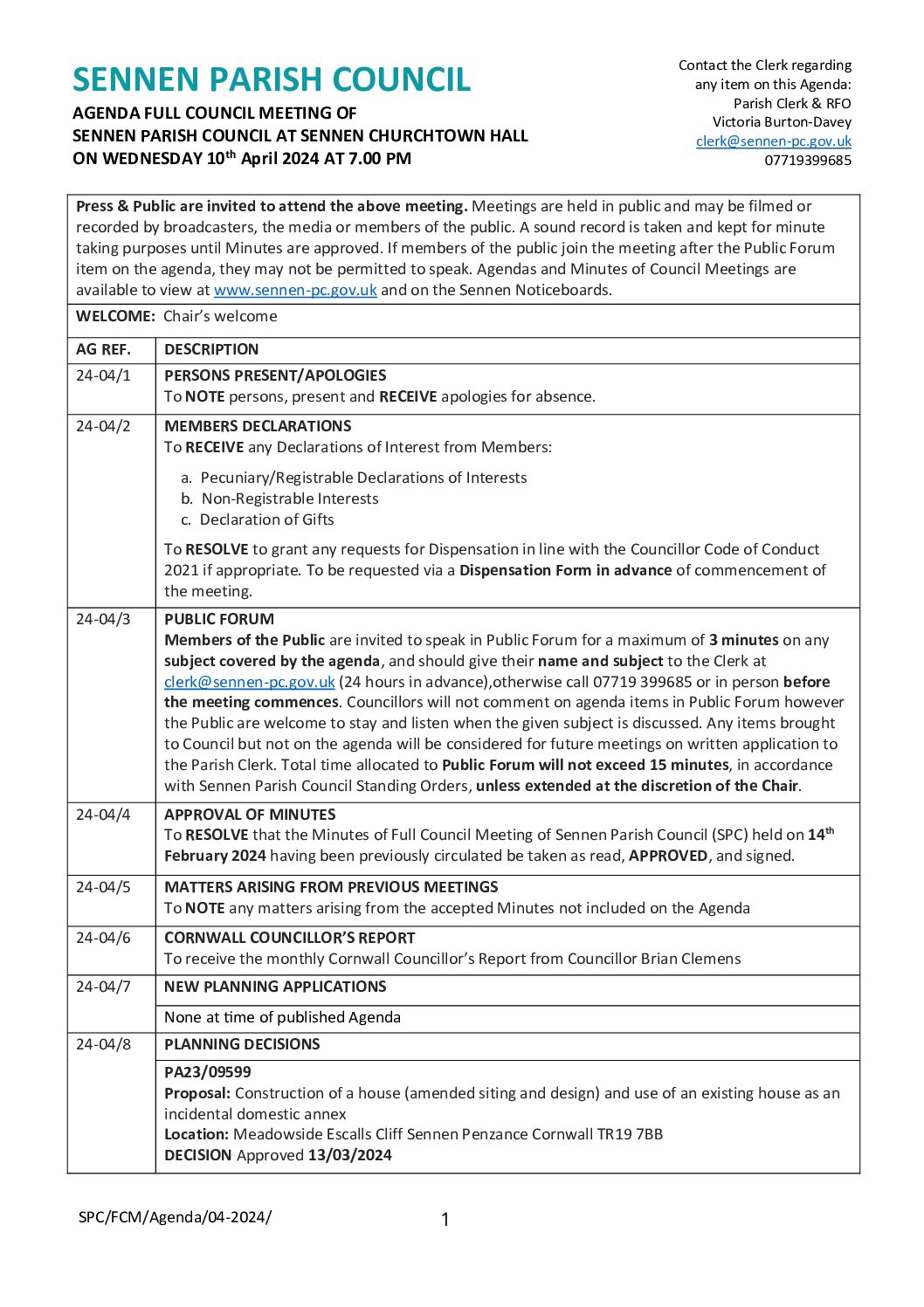SPC FCM Agenda 04-2024