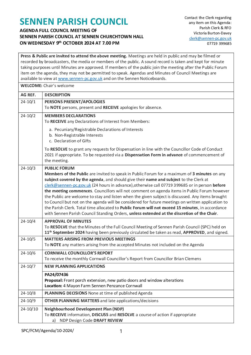 SPC FCM Agenda 10-2024