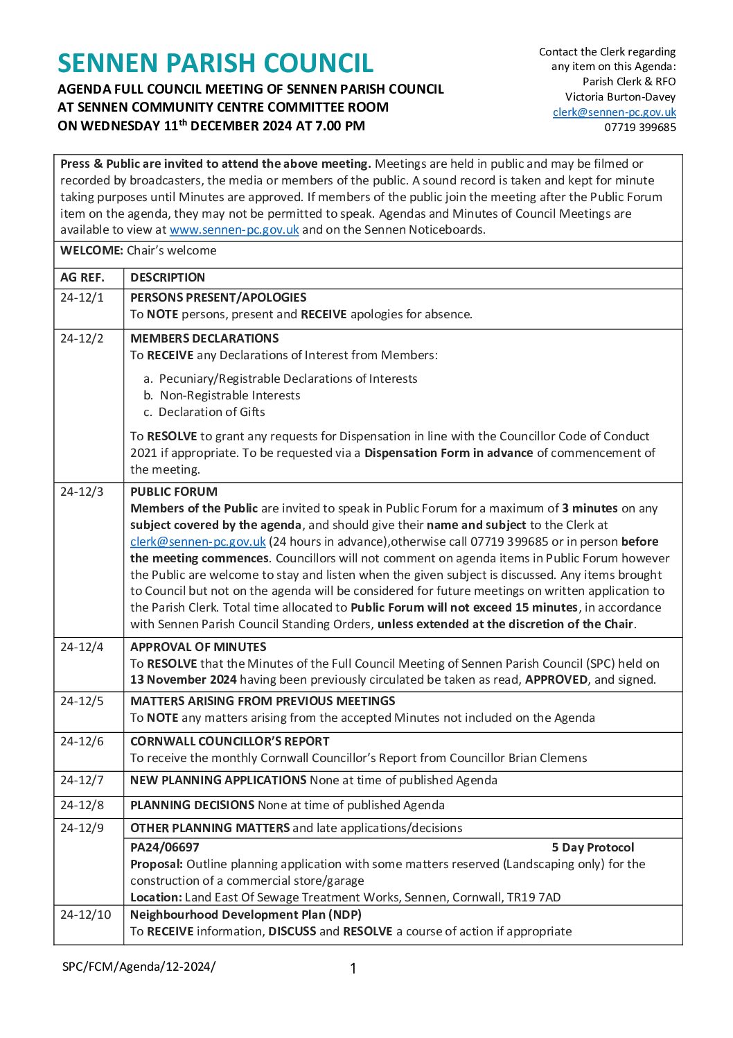 SPC FCM Agenda 12-2024