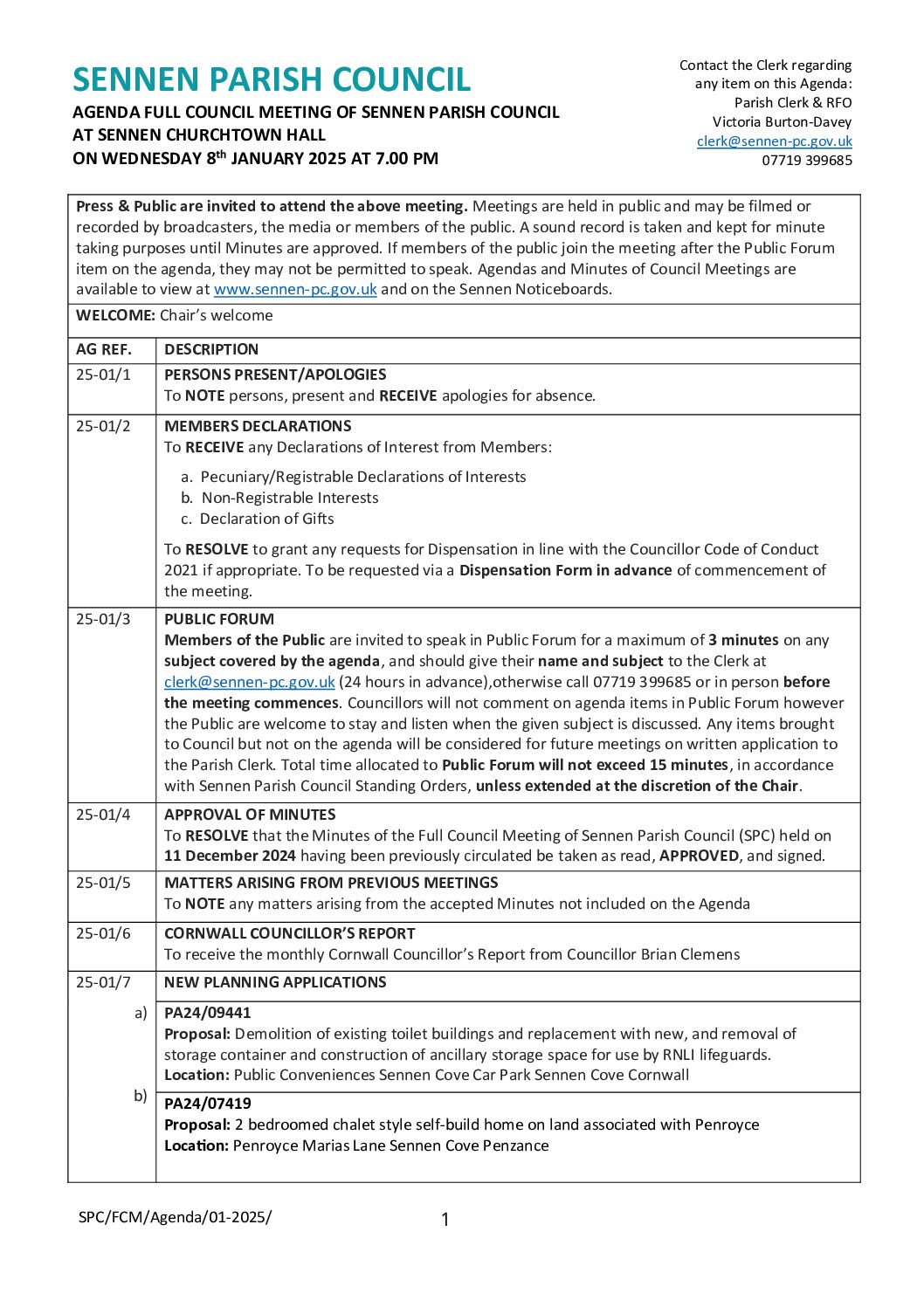 SPC FCM Agenda 01-2025