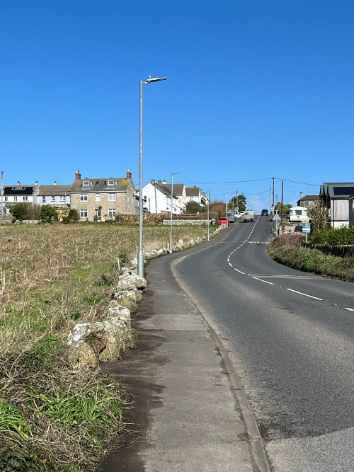 Im Image showing A30 pavement after SNAG cleard it