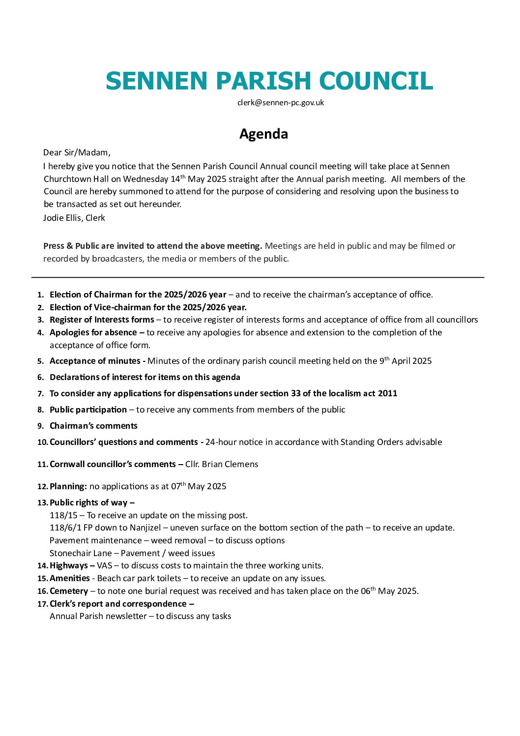 SPC ACM Agenda 05-2025