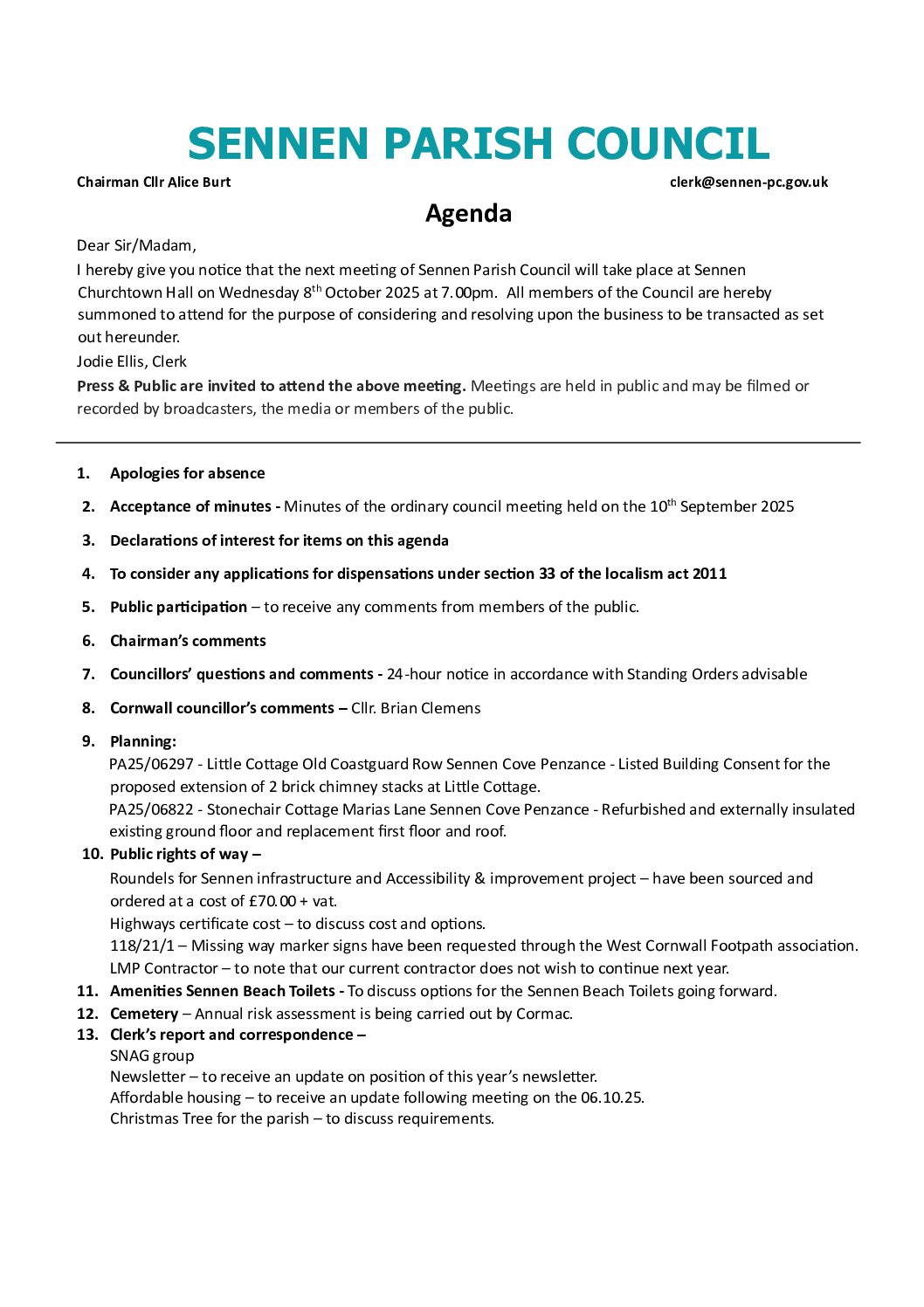 SPC FCM Agenda 10-2025