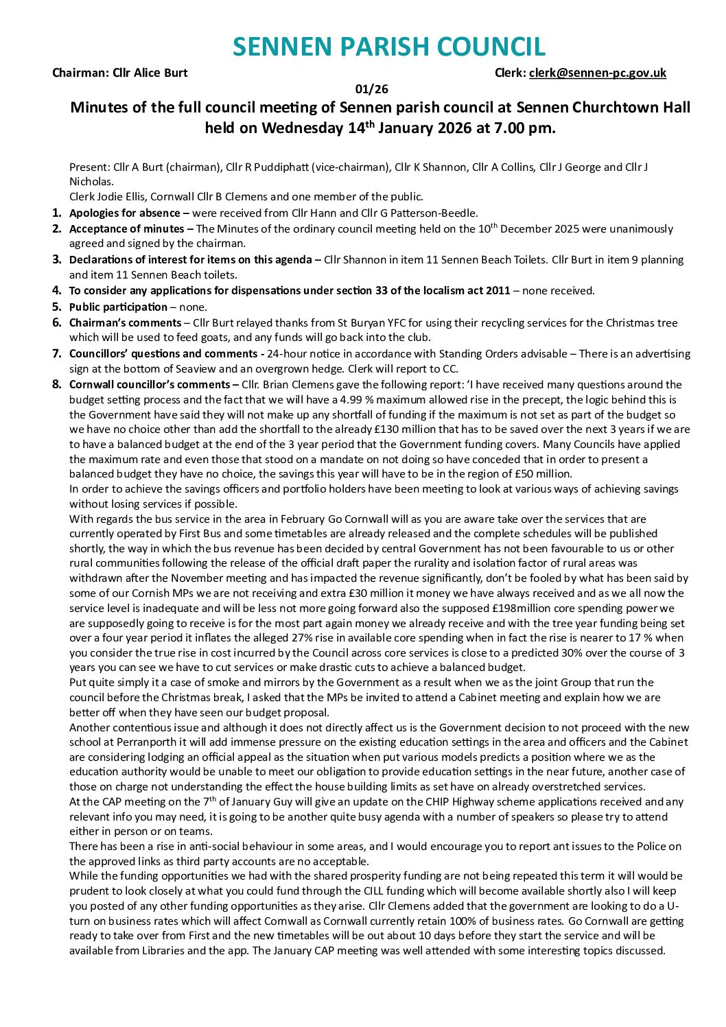 SPC FCM Minutes 01-2026